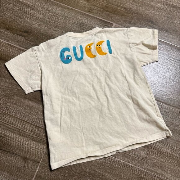 Gucci banana print baby t-shirt bananas heart 36m tee size